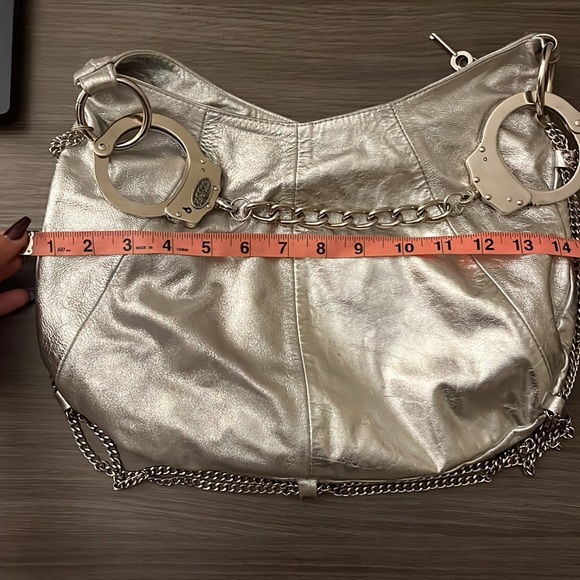 Vintage Cuffz by Linz Silver Hobo Bag - Picture 8 of 9